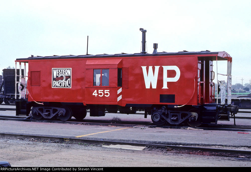 Western Pacific caboose WP #455